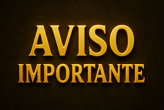 Capa aviso